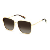 Polaroid Gold Metal Sunglasses -   -  Polaroid.